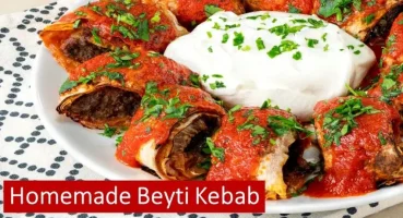Homemade Beyti Kebab