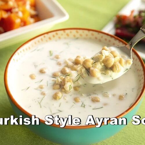 Turkish Style Ayran Soup