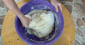 lahmacun dough preparation