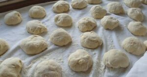 Lahmacun dough balls