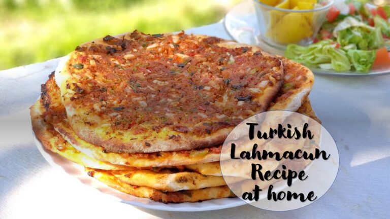 Turkish Lahmacun Recipe at home