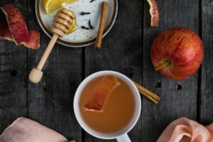 You can use apple peels to make herbal tea.