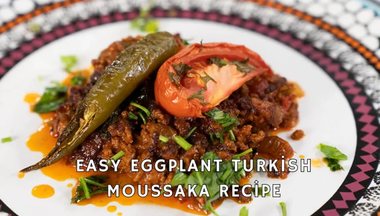 Easy Eggplant Turkish Moussaka Recipe
