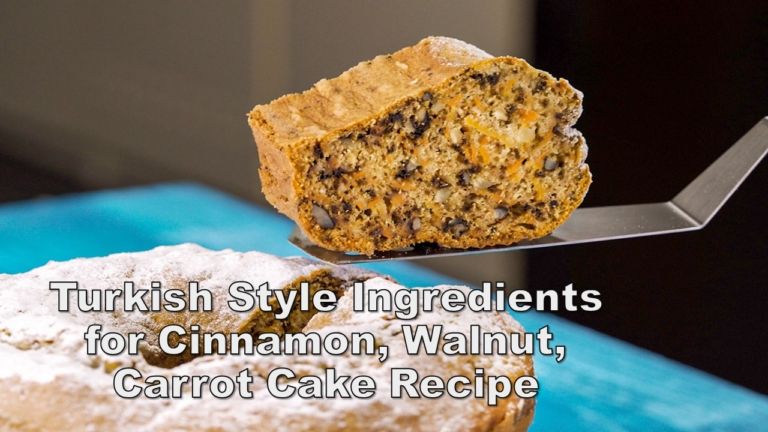 turkish Carrot Cake Recipe