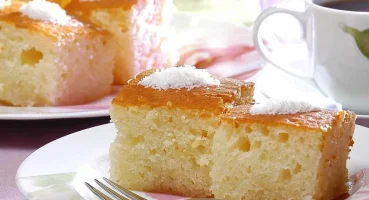 Revani Recipe – Turkish Semolina Cake with Lemon Syrup