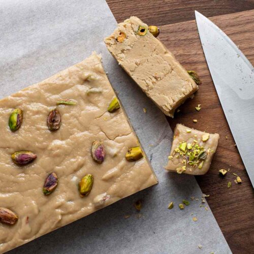 turkish tahini halva