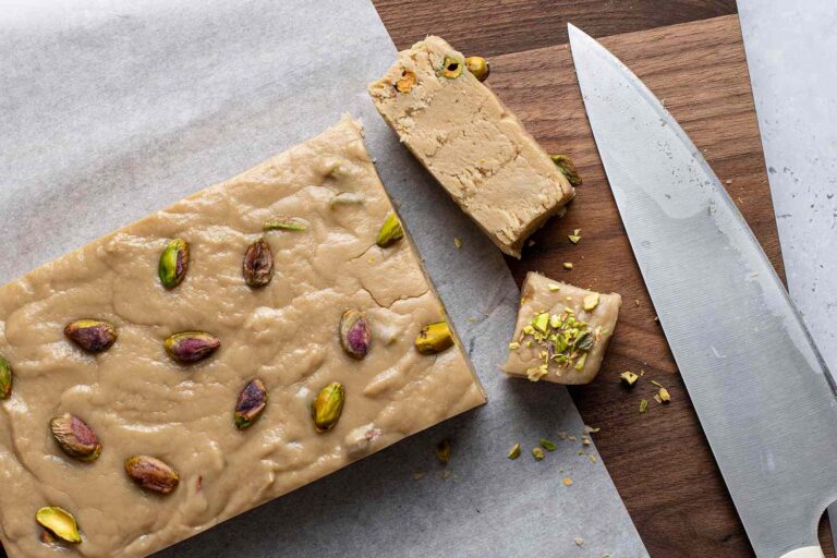 turkish tahini halva