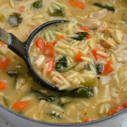 Turkish Orzo Soup (Şehriye Çorbası)