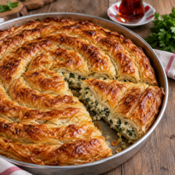 Traditional Turkish Kol Böreği